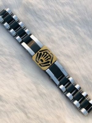 Sleek Stainless Steel Bracelet for Men