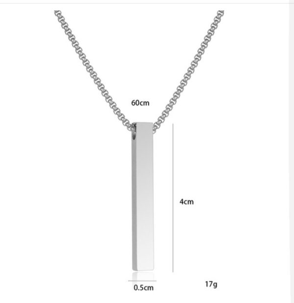 New And Hight Quality Pendant Necklace For Men Stainless Steel Chain Necklace For Men - Image 3